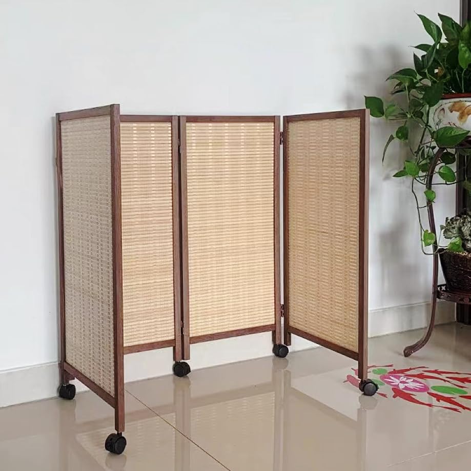 木製パーテーション4連 送料無料】 天然木シンプルスクリーン4連 幅400×高さ1600mm(一連あたり